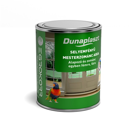 Dunaplaszt aqua mesterzománc sf. zöld RAL6005  0,75 L