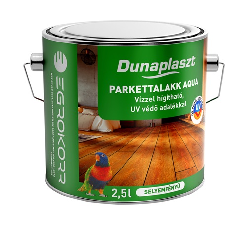 Dunaplaszt parkettalakk sf. UV védő 2,5 L