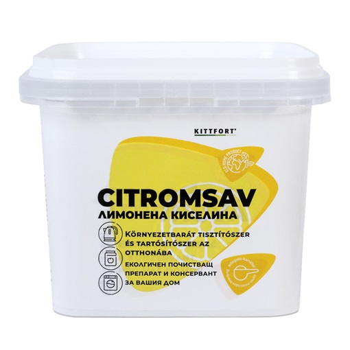 Eco Home Citromsav E 330 1kg mérőkanállal