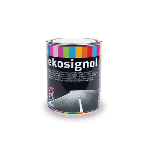 Ekosignol útburkolat festék fehér RAL9003 0,75 L /Totál-Lux/
