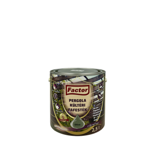 Factor Pergola kültéri fafesték oliva  2,5 L