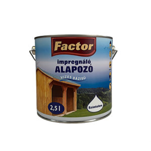 Factor aqua impr. alap. színtelen 2,5L