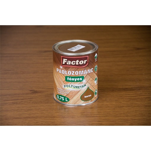 Factor padlózománc fényes okker 2,5 L