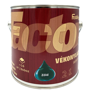 Factor vékonylazúr sf. 2in1 zöld 2,5 L