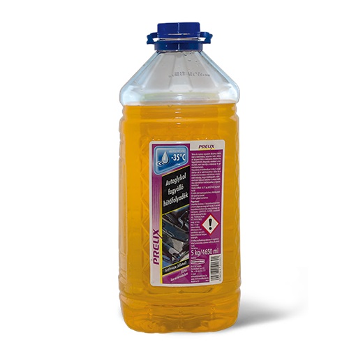 Fagyálló Autoglykol -35°C használatra kész   5 kg Prelix PET