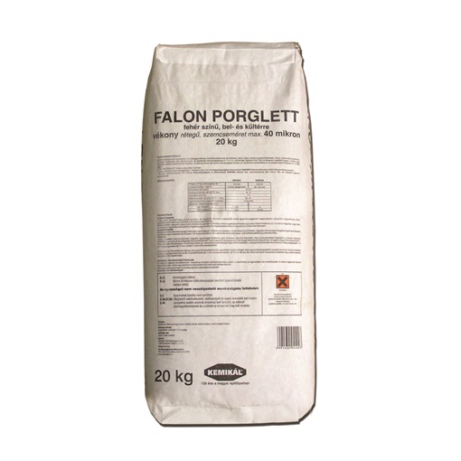 Falon kül- és beltéri vékony porglett fehér 20 kg