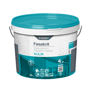 Fasakril Kulir lábazati vakolat emulzió 6 kg