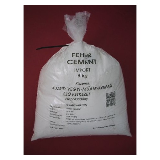 Fehércement 5 Kg /Klorid/