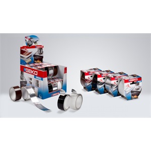 GEKO Aluminium hőálló szalag 40mmx9m 150°C-ig (55280)