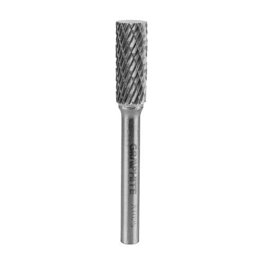 Graphite 55H352 Keményfém marófej, type A, hengeres, 10 x 25 mm, szár méret: 6 x 45 mm