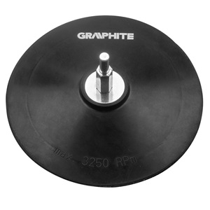 Graphite 55H823 Rugalmas csiszolótányér 125 mm, fix KIFUTÓ