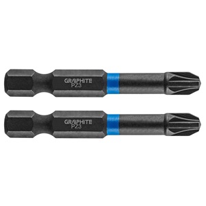 Graphite 56H523 Torziós ütvecsavarozó bit PZ3 x 50mm, 2db. KIFUTÓ