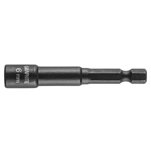 Graphite 56H550 Csavarbehajtó ütvecsavarozókhoz, 6-lapú, mágneses 6mm KIFUTÓ