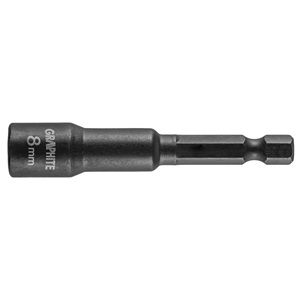 Graphite 56H551 Csavarbehajtó ütvecsavarozókhoz, 6-lapú, mágneses 8mm KIFUTÓ