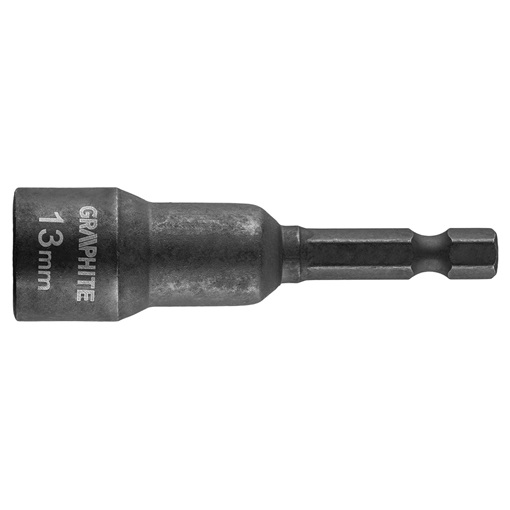 Graphite 56H553 Csavarbehajtó ütvecsavarozókhoz, 6-lapú, mágneses 13mm KIFUTÓ