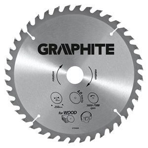 Graphite 57H656 körfűrészlap 160x20 z18