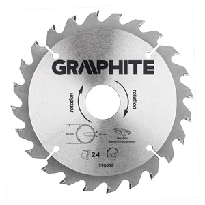 Graphite 57H658 körfűrészlap 160x20 Z24 KIFUTÓ