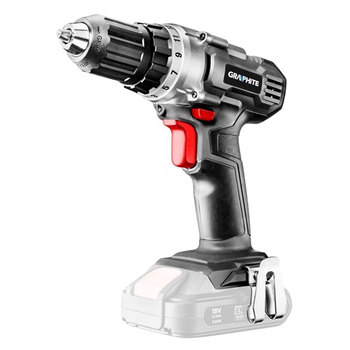 Graphite 58G000 akkus fúró energy+ 18V , 10mm gyorstokmány, akku nélkül