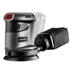 Graphite 58G014 akkus excentercsiszoló energy+ 18V, 125mm, akku nélkül