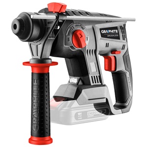 Graphite 58G027 Akkus szénkefementes fúrókalapács energy+ 18V, 2,2J, Akku nélkül!