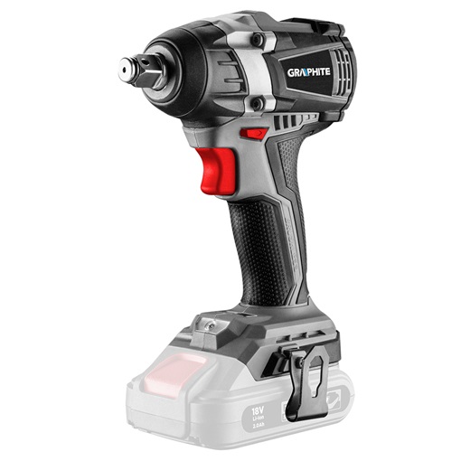 Graphite 58G028 akkus szénkefementes ütvecsavarozó 1/2", energy+ 18V, akku nélkül KIFUTÓ