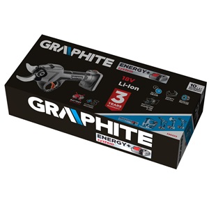 Graphite 58G029 Akkus metszőolló Energy+ 18V, Li-Ion, Akku nélkül!