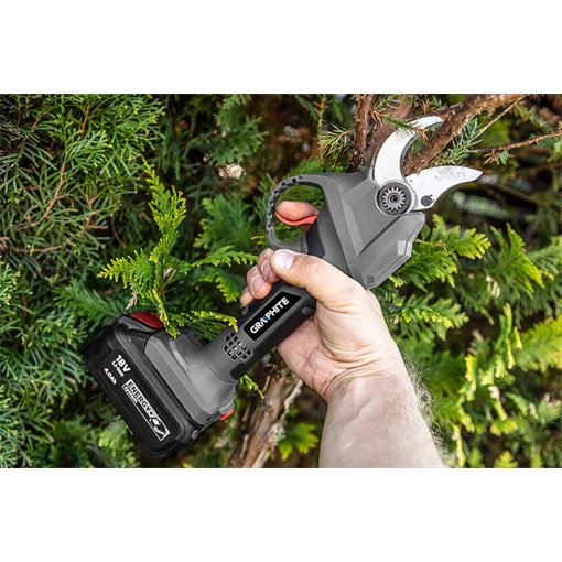 Graphite 58G029 Akkus metszőolló Energy+ 18V, Li-Ion, Akku nélkül!