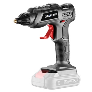 Graphite 58G040 Akkus ragasztópisztoly, Energy+ 18V, 11mm, Akku nélkül!