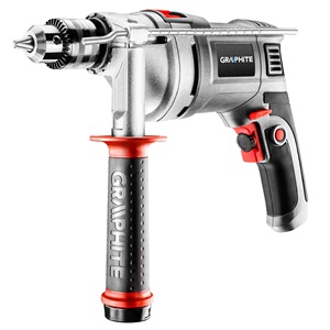Graphite 58G728 ütvefúró 850W, 0-3000/min, 13mm fogastokmány