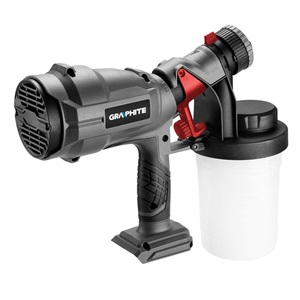 Graphite 58GE103  Akkus festékszóró pisztoly HVLP Energy+, 18V, max. viszk.60DIN, 700ml/p, 243W, akku nélkül