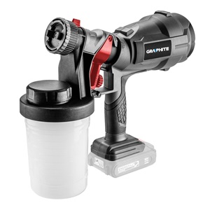 Graphite 58GE103  Akkus festékszóró pisztoly HVLP Energy+, 18V, max. viszk.60DIN, 700ml/p, 243W, akku nélkül