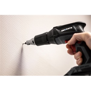 Graphite 58GE111 Akkus szénkefementes gipszkarton csavarbehajtó, Energy+, 18V, 0-4400 ford./perc, 1/4", akku nélkül!