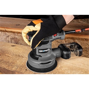 Graphite 59G348 excentercsiszoló 300W porelszívós 125mm