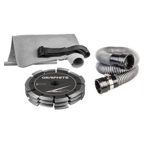 Graphite 59G371 falhoronymaró 2400W 150mm, 3-as vágókorong rendszer
