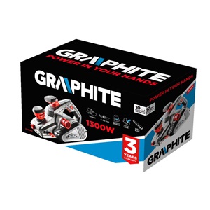 Graphite 59G680 gyalugép 1300W 110mm