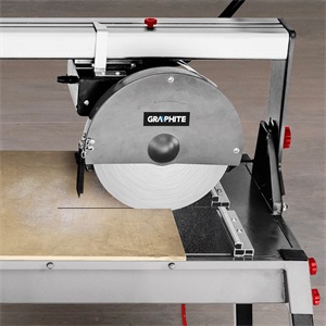 Graphite 59G892 Csempevágó gép 1500W, 250X25,4mm-es tárcsa, 1200mm vágáshossz, vízhűtés
