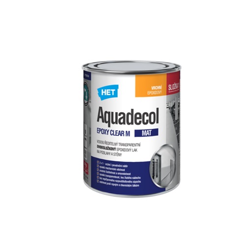 HET Aquadecol 2K Epoxi Univerzális Lakk Matt "A" 0,65 kg