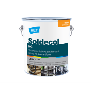 HET Soldecol HG Korróziógátló Zománc Alu. Szürke 2,5 L