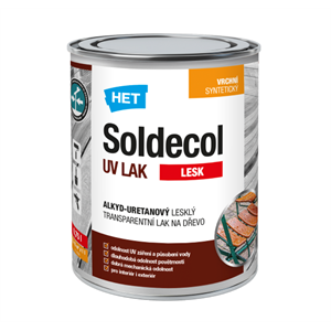 HET Soldecol Univerzális Kül-Beltéri UV Lakk MF 2,5 L