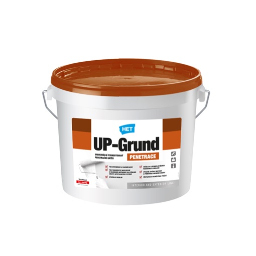 HET UP Grund Adhéziós Alapozó & Festék  5 kg  (~0,7 L)