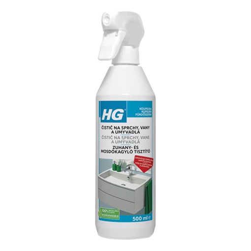 HG147050122 Zuhany és mosdókagyló tisztító spray 500ml KIFUTÓ