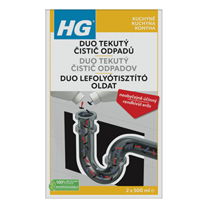 HG343100122 Duo lefolyótisztító oldat 2x500ml KIFUTÓ