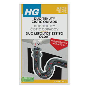 HG3431027 Duo lefolyótisztító oldat 2x500ml