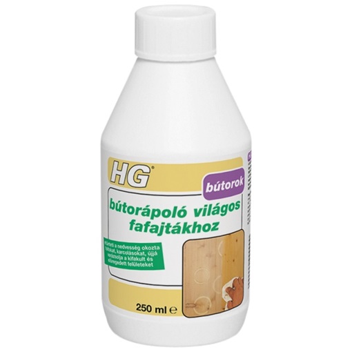 HG412030122 Bútorápoló világos fafajtákhoz 250ml KIFUTÓ