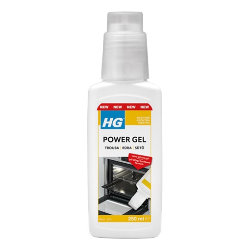 HG483025127 Power gel - erős tisztítógél kefével sütőre 250ml