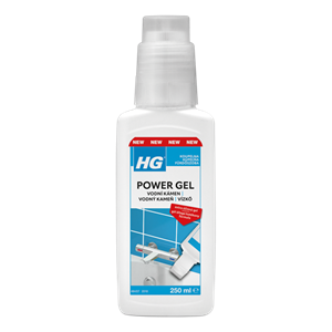 HG484025127 Power gel - erős tisztítógél kefével vízkőre 250ml