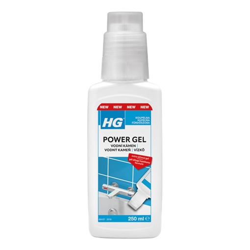 HG484025127 Power gel - erős tisztítógél kefével vízkőre 250ml