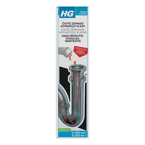 HG667045127 Hajeltávolító-dugulásmentesítő (2K:1x200ml + 1x250ml)