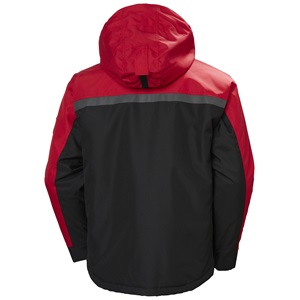 HH Berg téli kapucnis dzseki piros/fekete 76201_130-XL