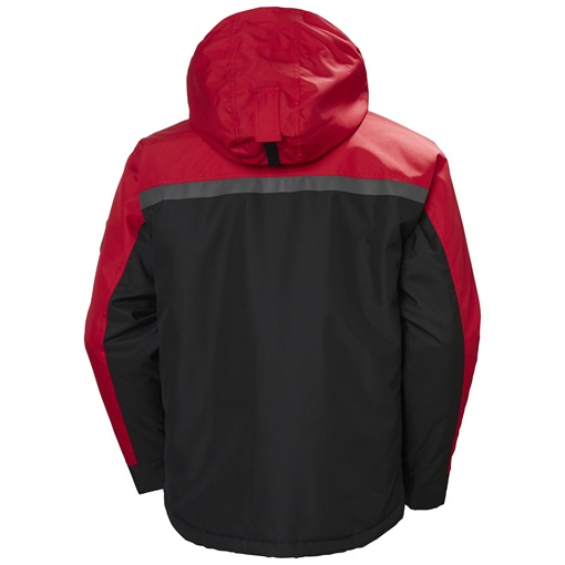 HH Berg téli kapucnis dzseki piros/fekete 76201_130-XL